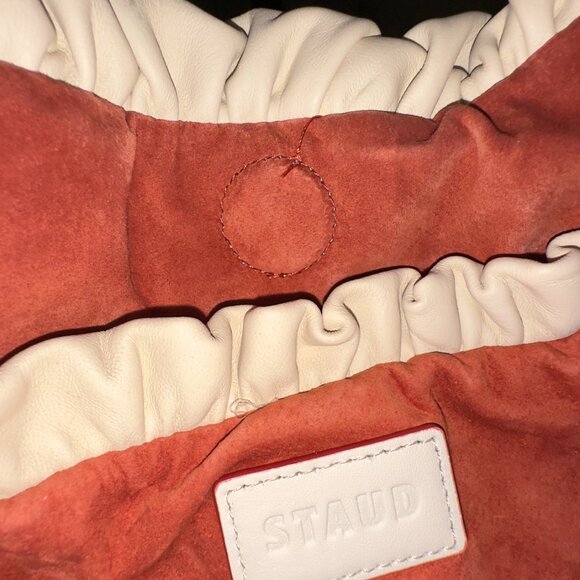 Staud Felix Bag, White, 100% Leather - Picture 6 of 7